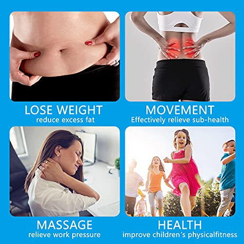 LucaSng Smart Weighted Fitness Massage Hula Hoops for Adults and Children,Weight Loss Fast,Never Falling Hula Hoop with 24 Detachable Knots Adjustable,Suitable for Beginners to Exercise - Pink Ball