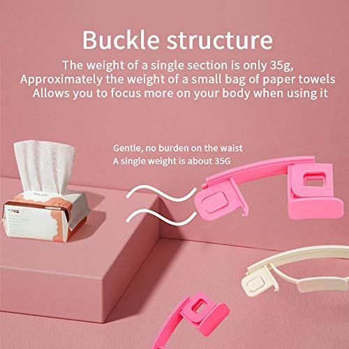 MCTY Slimming Circle Weighted Hula Rings Hoops for Adults and Kids 2 in 1 Abdomen Fitness Weight Loss Massage