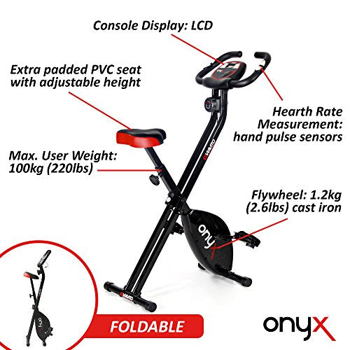 Viavito Onyx Folding Exercise Bike