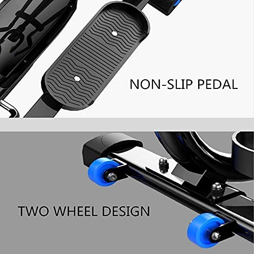 Eight Speed Adjustment of Magnetic Control Resistance,Home Mute Magnetron Cross Trainer,Elliptical Machine,for Men and Women RunningMachine,3 in 1 Cardio Fitness Workout Machine