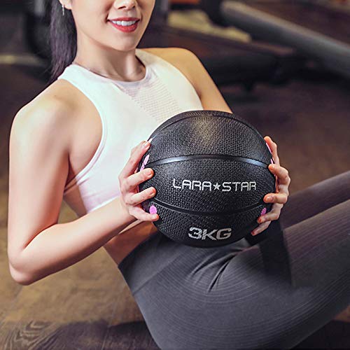 Medicine Ball AGYH Rubber Elastic Adult Fitness Training Ball, Aerobics Training Ball, 1kg/2kg/3kg/4kg/5kg/6kg/7kg/8kg/9kg/10kg (Size : 5kg/11lb)