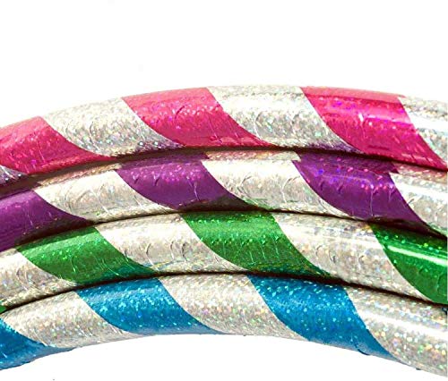 AA Stores Hula Hoop - KIDS Lightweight PVC Tube Hoola Hoops Ring for Weight Loss - Ideal for Dancing, Workout, Gymnastics, Gym Exercise Equipment & Fitness - Comes in ASSORTED COLORS (PACK 1, M)