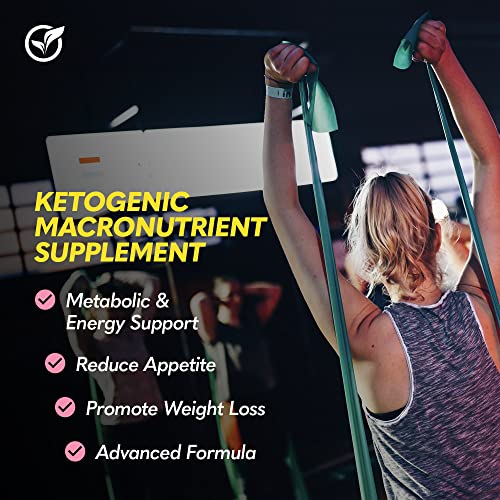 New Extreme Keto Complex Max – Advanced Ketogenic Formula for Weight Loss Fat Burner Diet Pills | with Apple Cider Vinegar, MCT & Vitamin B12 – 30 Day Vegan Capsules – Made UK GMP Certified