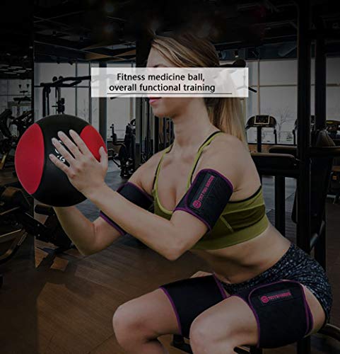 Fitness Medicine Ball, Solid Ball Rebound Ball, Rubber Ball, Gravity Ball, Core Abdominal Muscle Training, Home Fitness Equipment, Gym 1/2/3/4/5/6/7/8/9/10kg (Size : 1kg/2.2lbs)