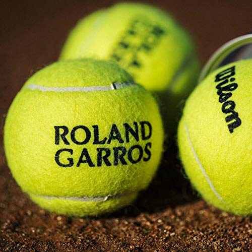 Wilson Unisex-Adult Roland Garros All Court Tennis Ball, Yellow - Gym Store