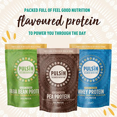 Pulsin - Chocolate Vegan Pea Protein Powder - 1kg - Gluten Free, Plant Based, Palm Oil Free & Dairy Free Protein - Sports Nutrition