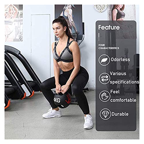 Medicine Ball Double Handle Fitness Ball, Male And Female Core Strength Training Aerobics Rubber Ball, 3kg/4kg/5kg/6kg/7kg/8kg/9kg/10kg (Size : 3kg/6.6lbs)