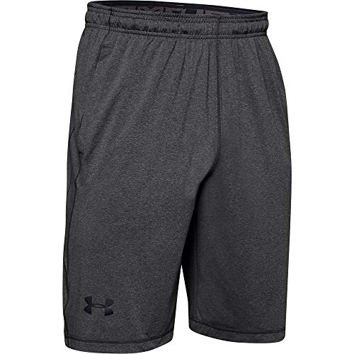 Under Armour Men's Raid 10-inch Workout Gym Shorts, Carbon Heather (090)/Black, Large Tall - Gym Store | Gym Equipment | Home Gym Equipment | Gym Clothing