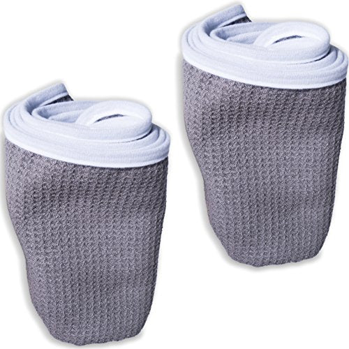 desired body Fitness Gym Towels - 2 Pack - for Workout and Sports - Absorbent, Fast Drying, Odour-free - Grey