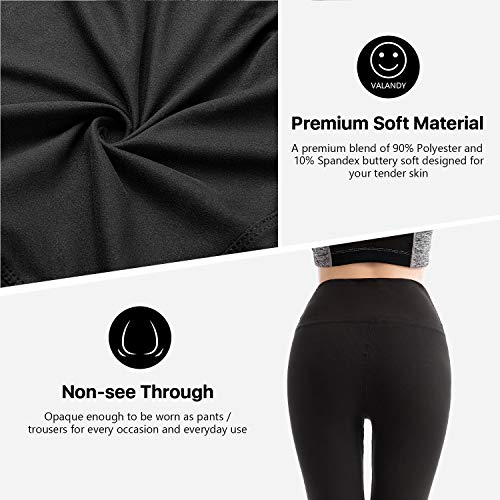 SINOPHANT High Waisted Leggings for Women, Buttery Soft Elastic Opaque  Tummy Control Leggings,Plus Size Workout Gym Yoga Stretchy Pants(Black1,One  Size)