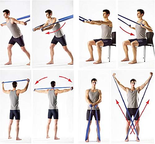 Fit-Flex Resistance Exercise Band - 2m Length - 3 Flex Options – Pilates, Yoga, Rehab, Stretching, Strength Training