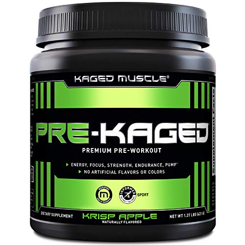 Kaged Muscle - Pre-Kaged Pre-Workout Primer Krisp Apple - 1.41 lbs.