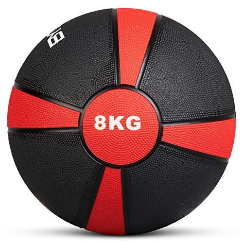 Bytomic 8kg Rubber Medicine Ball