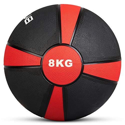 Bytomic 8kg Rubber Medicine Ball - Gym Store | Gym Equipment | Home Gym Equipment | Gym Clothing
