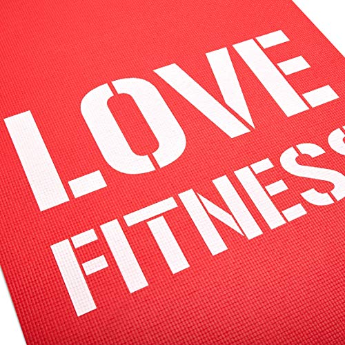 Reebok Unisex's Fitness Mat, Red