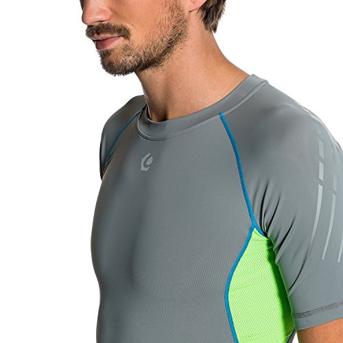 Gregster Pro Short Sleeve Men’s Compression Top – Running Shirt
