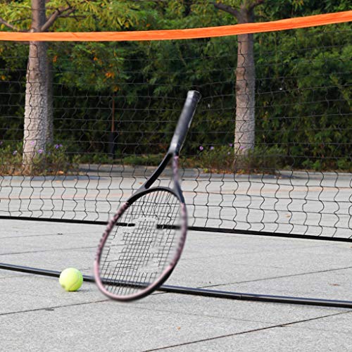 Portable Tennis Net Garden, Professional Movable Badminton Set with Net, Teenagers Tennis Training Competition Net for Indoor Outdoor,A,3.1m