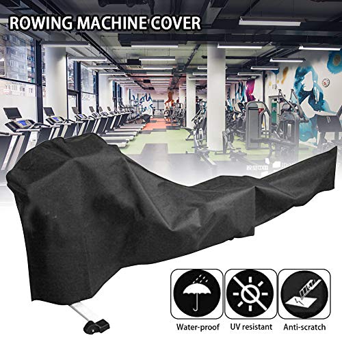 Rowing Machine Cover, Durable Anti-scratch Waterproof Dustproof UV Protection Rowing Machine Cover