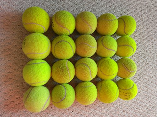 20 X Tennis Balls - Top Condition - Used - Ideal For Fun Tennis - Kids - Dogs