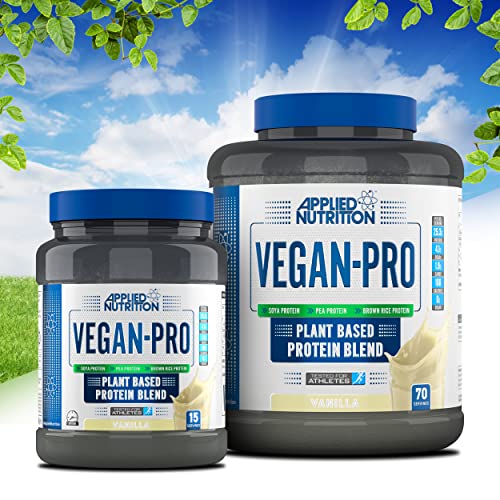 Applied Nutrition Vegan Pro - Vegan Protein Powder, Plant Based Supplement (2.1kg - 70 Servings) (Chocolate)