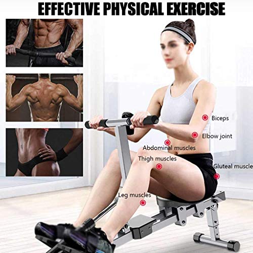 Rowing Machines Rowing Machine Indoor Foldable Rowing Machine Silent Foam Cushion Does Not Hurt The Knee Home Fitness Equipment Suitable Rowing Machine For Sports Fitness