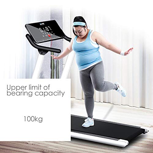 OSN Folding Treadmill For Home，Electric Folding Treadmill For Small Spaces Treadmill Machine With LCD Screen Control Easy Assembly Compact Running Machine Weight Loss