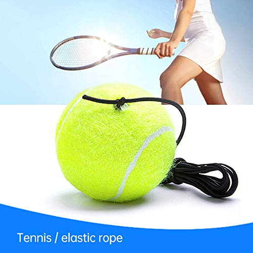 3 Pcs Tennis Trainer Ball, tennis training ball and tennis trainer replacement Ball, Tennis Trainer Ball with String ideal for indoor and outdoor tennis practice with a bounce ball-durable by AICHUANG