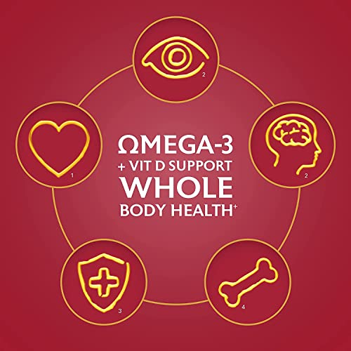 Seven Seas Omega-3 Fish Oil Immunity, 1000 mg Fish Oil + 300 mg Omega-3, 60 High Strength Tablets, 260 mg EPA & DHA & Vitamin D, With Vitamin C & Zinc, Duo Pack: 30 Capsules + 30 Tablets