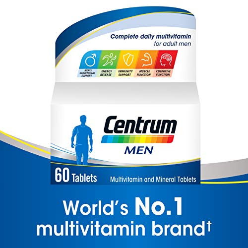 Centrum Multivitamin Tablets for Men, Pack of 60