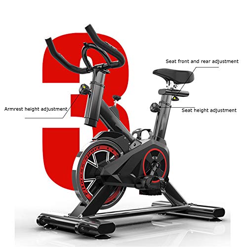 YUANP Spin Exercise Bike For Home,gym Cycle Spin For Home Watt Stationary Gym Spinning Bikes For Home Fitness Excercise Peleton Recumbent Machine Exercise Bikes For Home Use