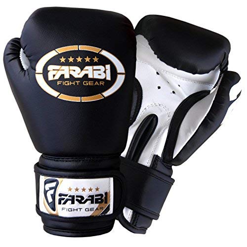 Farabi Kids Boxing Gloves 4-oz Junior Boxing Gloves Punching Mitt Kids Training Boxing Gloves for the kids age ranging between 3 to 8 Years
