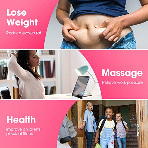 Beedove Hula Fitness Hoop, Smart Massage Weighted Hula Ring, Never Falling Adjustable Size Suitable for Adult Youth Children Beginners