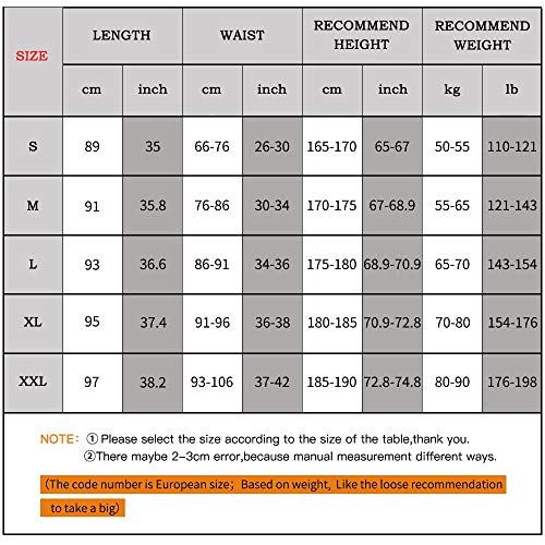 Yuerlian Men's Running Leggings, Cool Dry Gym Tights for Men, Compression Base Layer Sport Pants