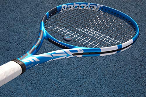 Babolat Evo Drive Strung Unisex Adult Tennis Racket, 136-Blue, Grip Size: 0