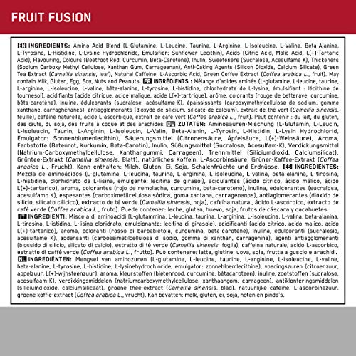 Optimum Nutrition Amino Energy Pre Workout Powder, Energy Drink with Beta Alanine, Vitamin C, Caffeine and Amino Acids, Fruit Fusion, 30 Servings, 270 g, Packaging May Vary