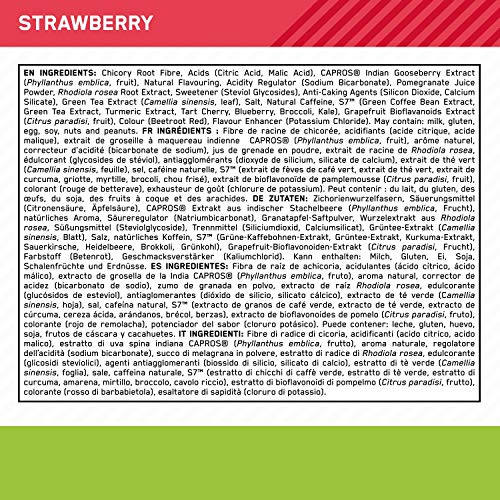 Optimum Nutrition ON Gold Standard Plant Pre-workout, Vegan Pre Workout Powder Supplement with Caffeine, Strawberry, 30 Servings, 240 g