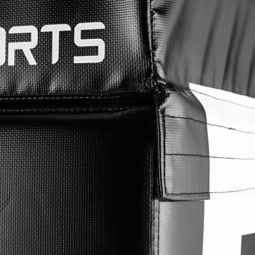 Capital Sports Rookso Soft Jump Plyo Box, Jump Box, Box Jump for Home Gym Boxing Training Workout (15 cm, Foam Filled, Durable), Black