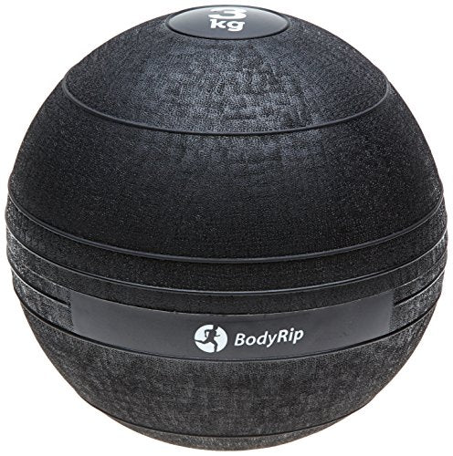 BodyRip 3kg Slam Medicine Ball | No-Bounce, Heavy Duty, Durable | Functional Strength Training, Home Gym, Fitness Exercise, Weight Lifting, Ripped, Calisthenics, Workout, Cardio, MMA