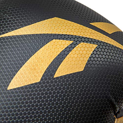 Reebok Unisex's Retail Boxing Gloves, Black/Gold, 10oz