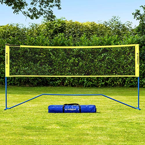 Net World Sports Football Tennis Net [10ft, 20ft or 30ft wide] – Ideal For Head Tennis, Improving Volleys & All-Round Aerial Ball Control (10ft)