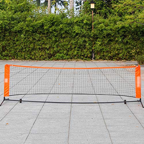 Portable Tennis Net Garden, Professional Movable Badminton Set with Net, Teenagers Tennis Training Competition Net for Indoor Outdoor,A,3.1m