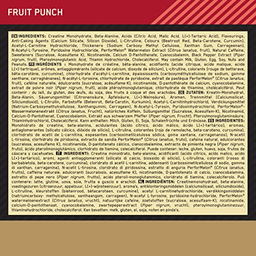 Optimum Nutrition Gold Standard Pre Workout Powder, Energy Drink with Creatine Monohydrate, Beta Alanine, Caffeine and Vitamin B Complex, Fruit Punch, 30 Servings, 330g, Packaging May Vary