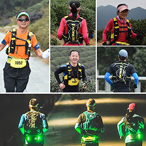 AONIJIE 10L Waterproof Running Hydration Backpack Lightweight Outdoor Sports Bag Hydration Pack Vest Backpack Rucksack for Marathon, Cycling, Riding, Running, Hiking